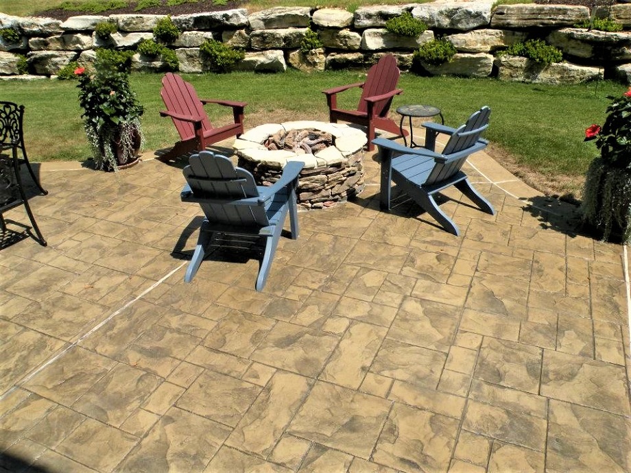 Stamped Concrete Patio Kansas City Kansas City Concrete Artisans